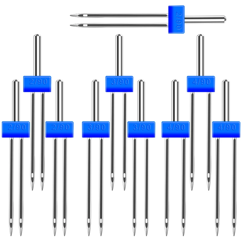 Twin Needle Stretch - KRABALL Double Needles for Brother Sewing