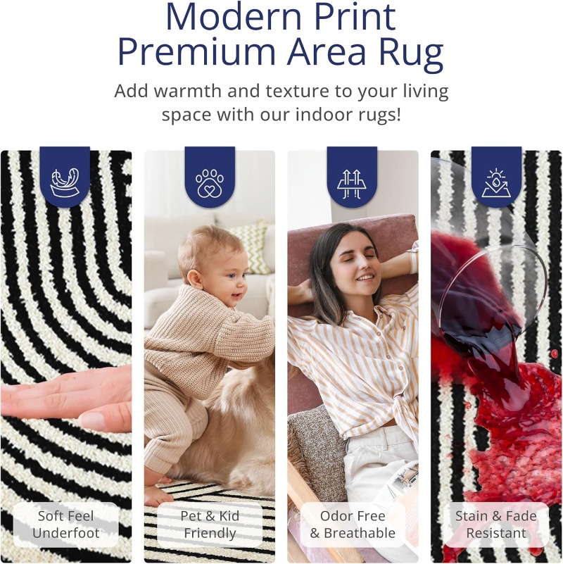 Abani Nuevo Collection Area Ru - Century Textile & Sewing Supply Reviews のレビューと価格
