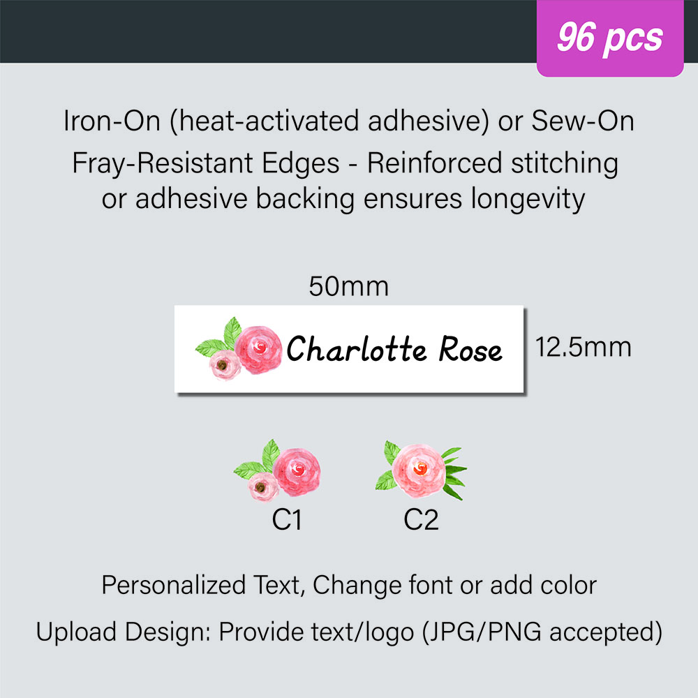 Pattern Design Cotton Labels 5 - Is Sewing Textile Art のレビューと価格