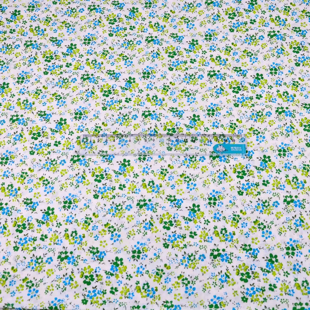 Teramila Small Flower Green Pl - Is Sewing Textile Art のレビューと価格