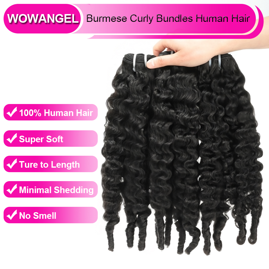WOWANGEL Burmese Curly Bundles - Sewing Lab のレビューと価格