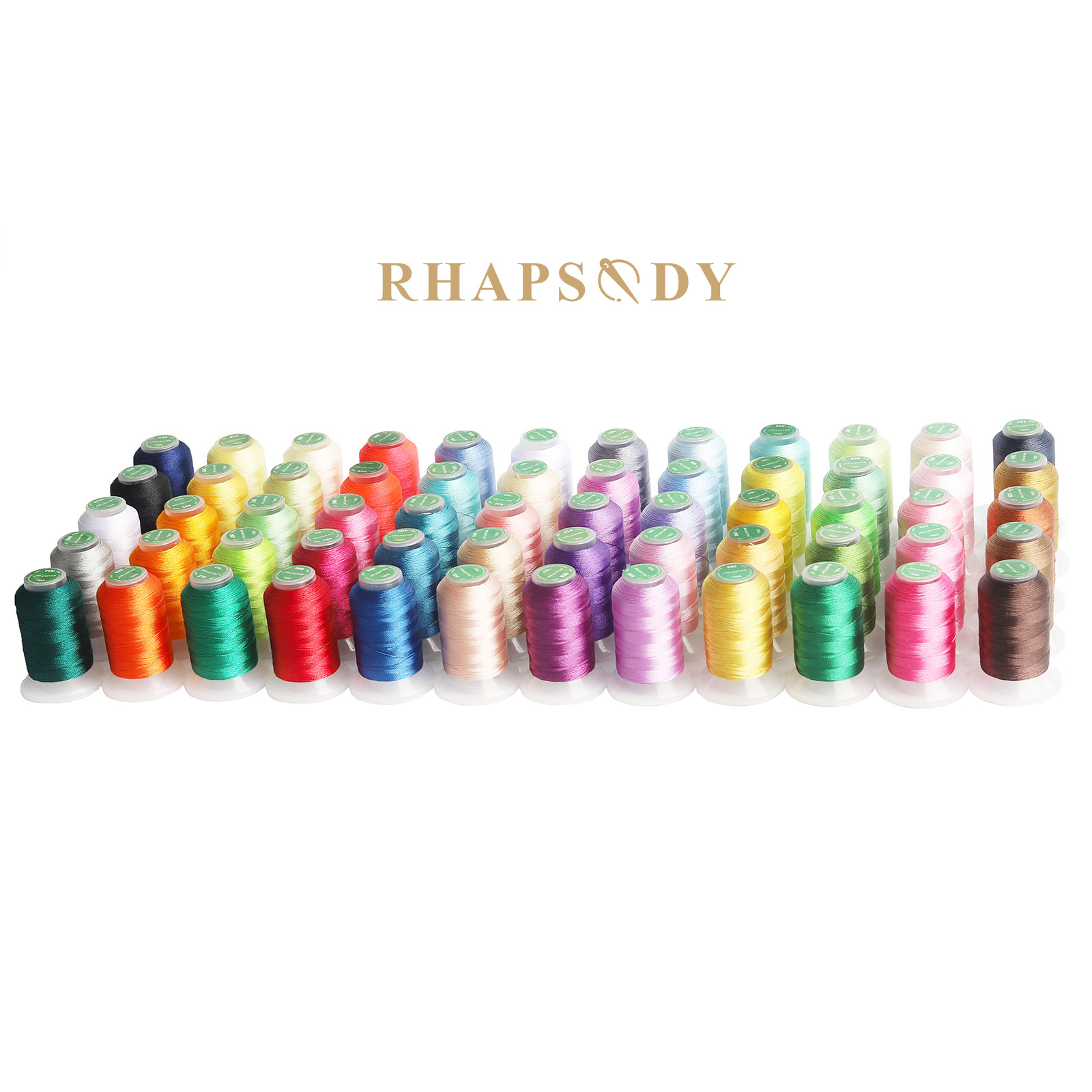 40WT Polyester Embroidery Thre - Serger Thread Cone のレビューと価格