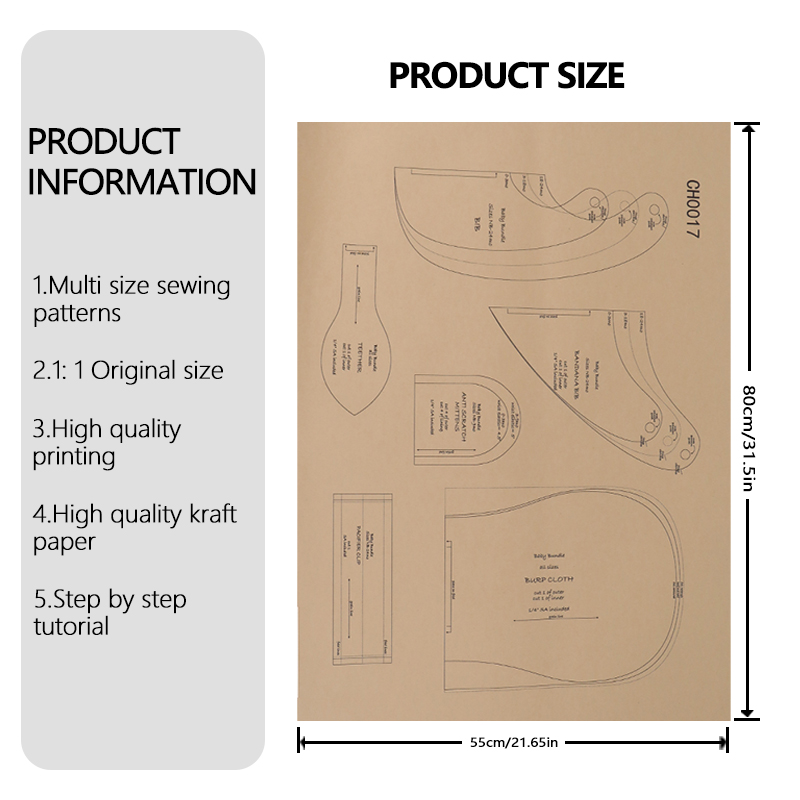Baby Bundle Multiple Sizes Sew - Sewing Lab のレビューと価格