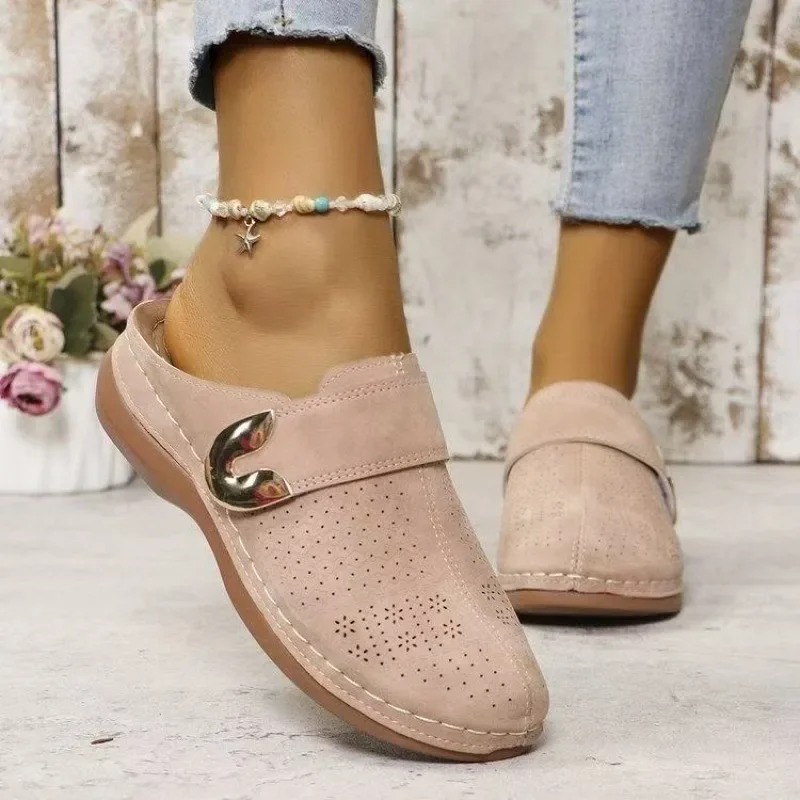 Women's solid-colored wedge sa - Velcro Sew On のレビューと価格
