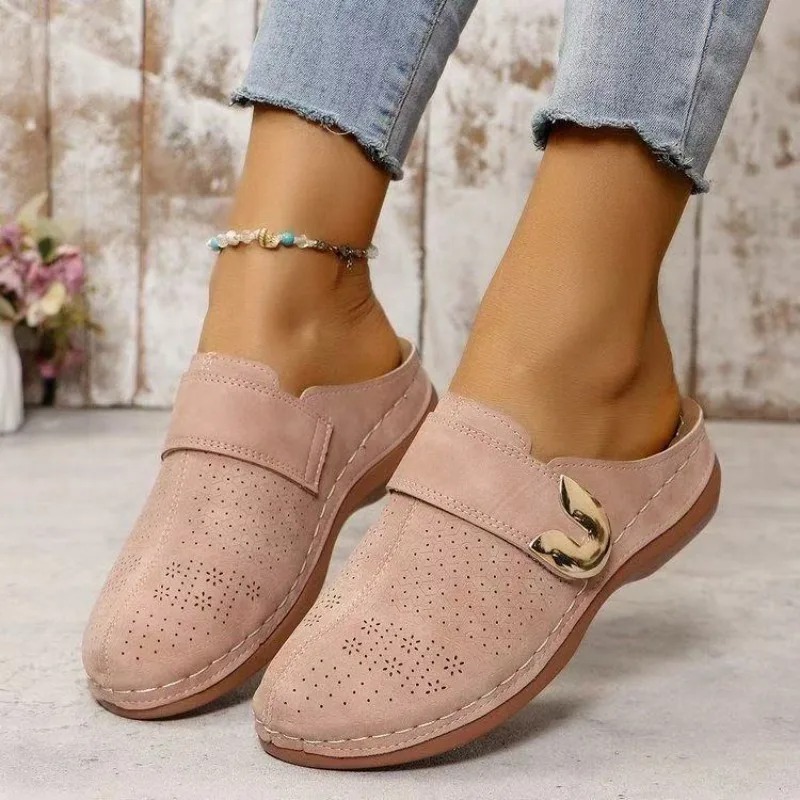 Women's solid-colored wedge sa - Velcro Sew On のレビューと価格