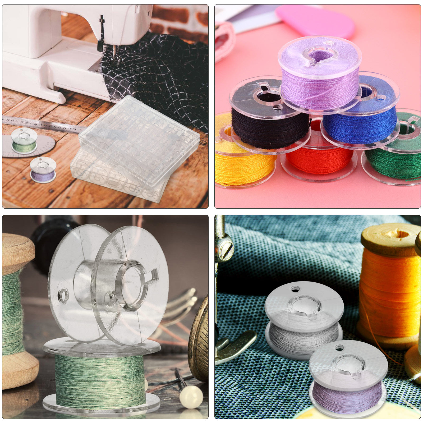 1Set Portable Thread Bobbins T - Thread Bobbins Empty のレビューと価格