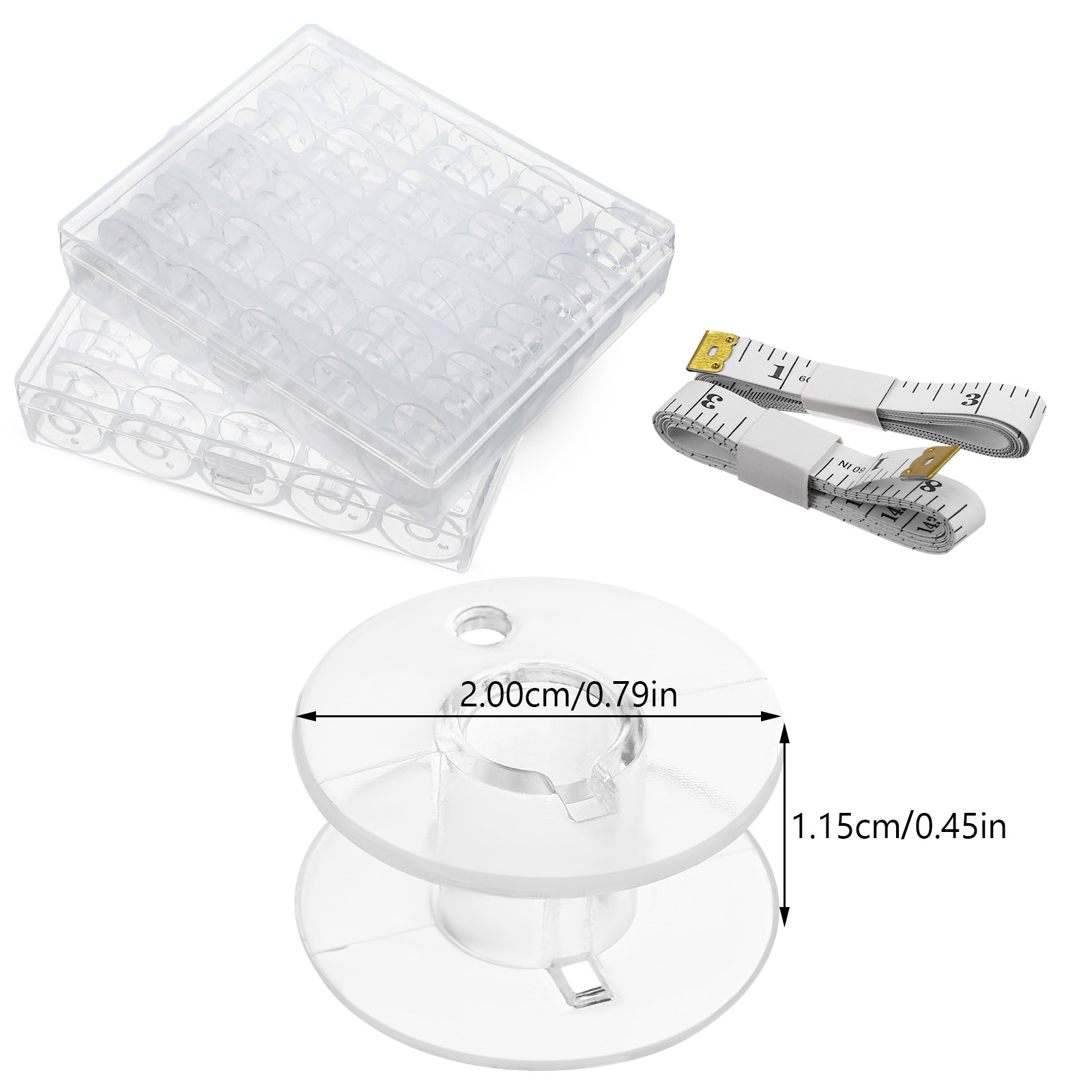 1Set Portable Thread Bobbins T - Thread Bobbins Empty のレビューと価格
