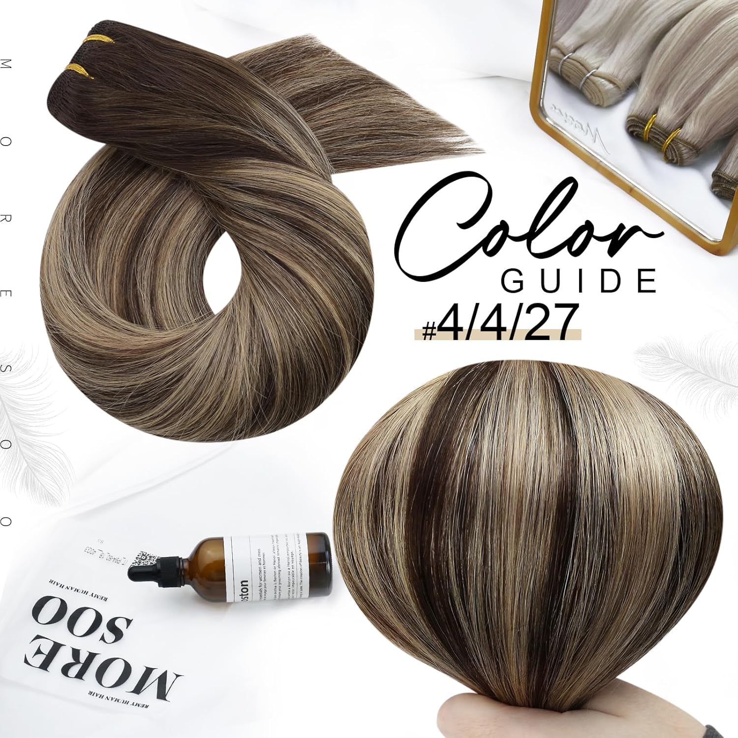 Moresoo Hair Bundles Real Huma - Sewing Lab のレビューと価格