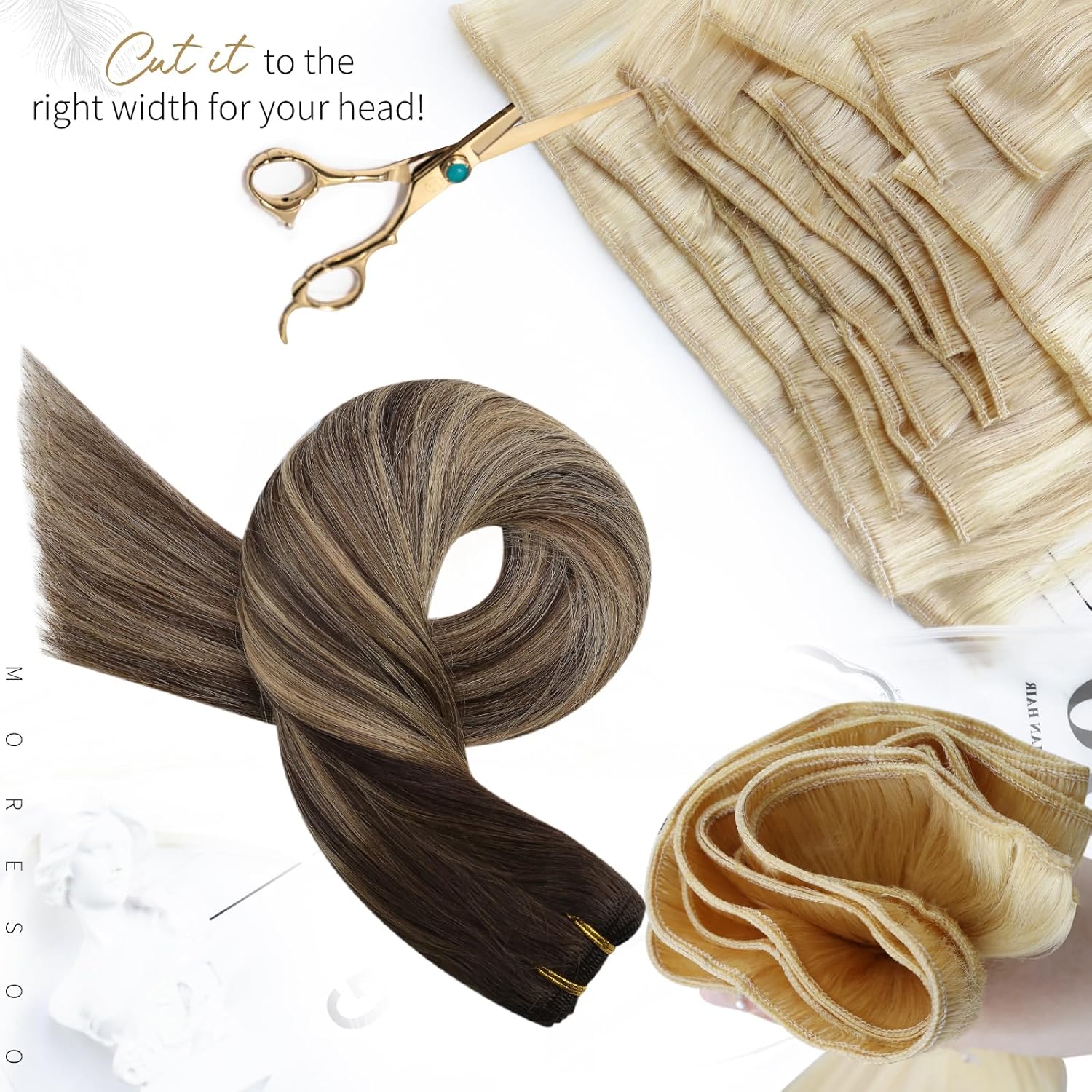 Moresoo Hair Bundles Real Huma - Sewing Lab のレビューと価格