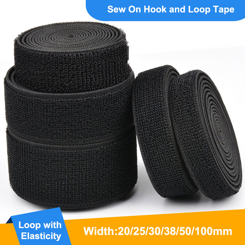 1Meter Elastic Hook and Loop F - Velcro Sew On のレビューと価格