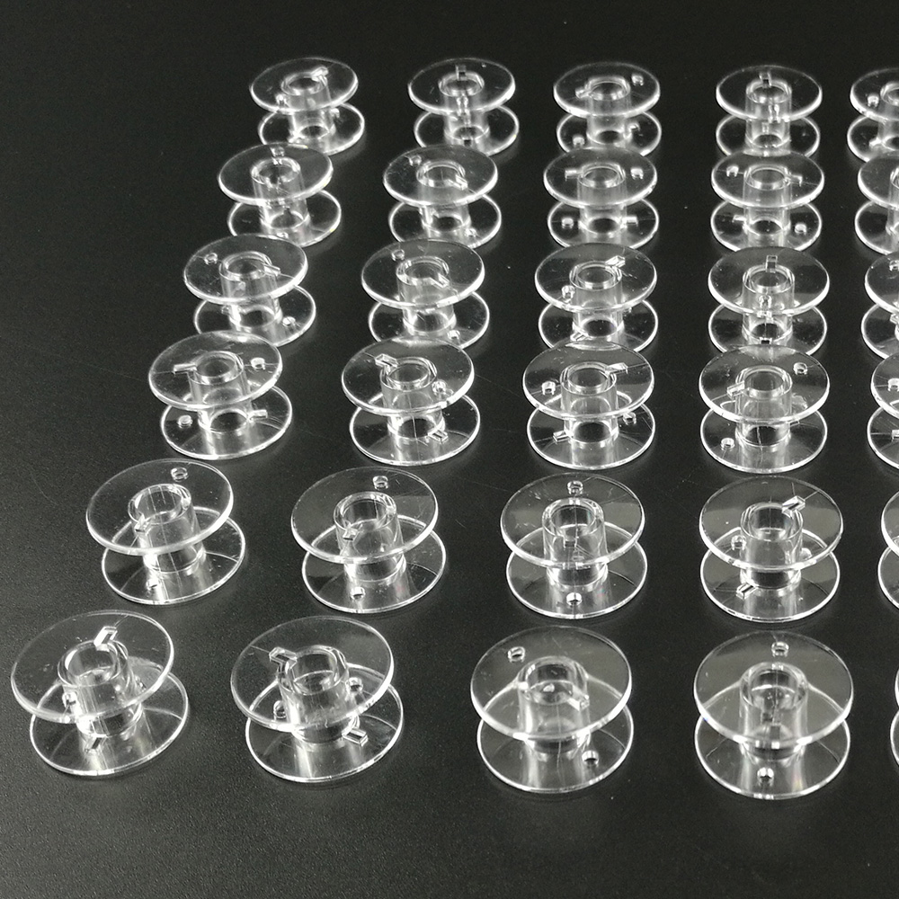 50Pcs Plastic Empty Wire Spool - Thread Bobbins Empty のレビューと価格