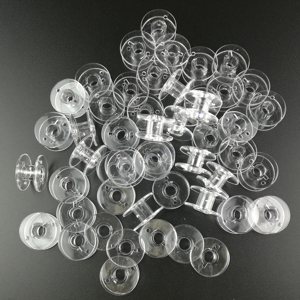 50Pcs Plastic Empty Wire Spool - Thread Bobbins Empty のレビューと価格