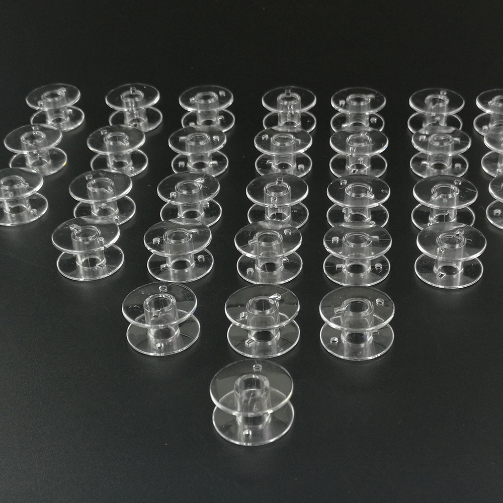 50Pcs Plastic Empty Wire Spool - Thread Bobbins Empty のレビューと価格