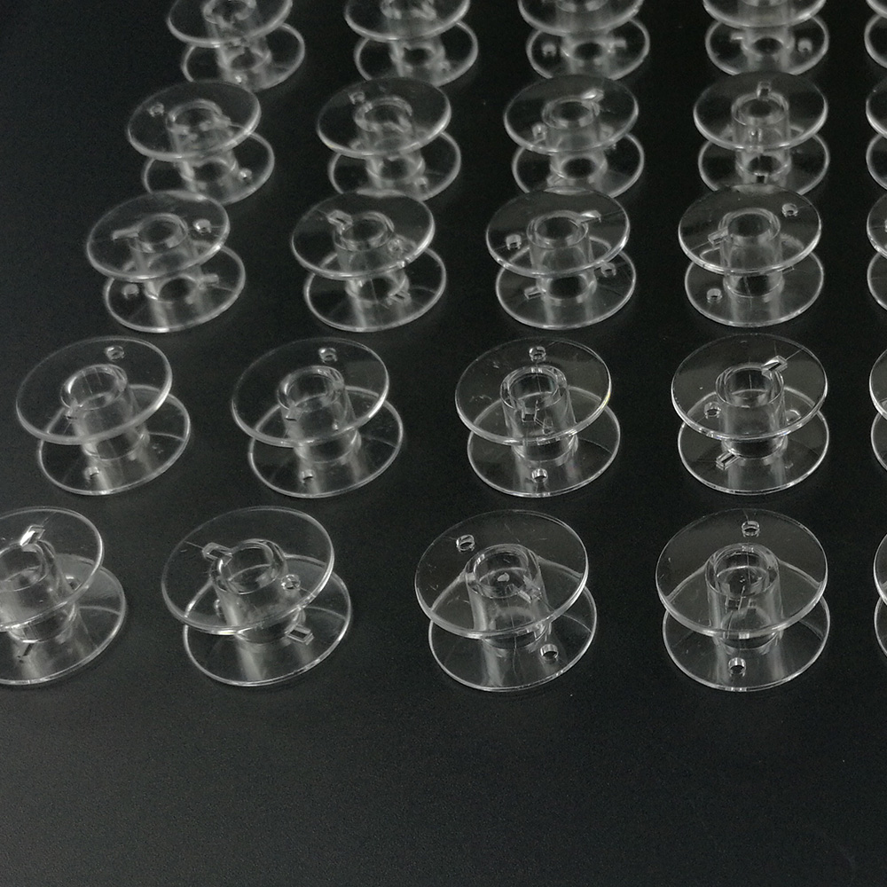 50Pcs Plastic Empty Wire Spool - Thread Bobbins Empty のレビューと価格