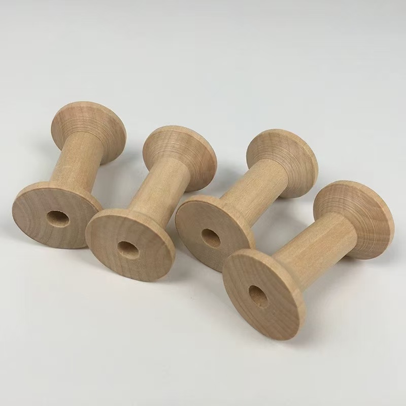 5pcs/lot 60x35mm Natural Empty - Thread Bobbins Empty のレビューと価格