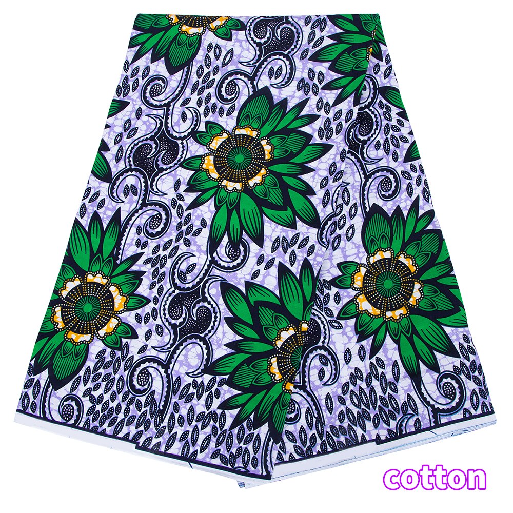 African Fabric Cotton Kente Cl - Sewing Batik Fabric のレビューと価格