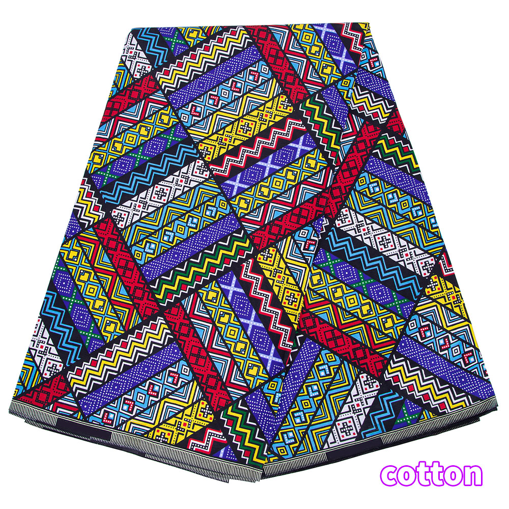 African Fabric Cotton Kente Cl - Sewing Batik Fabric のレビューと価格