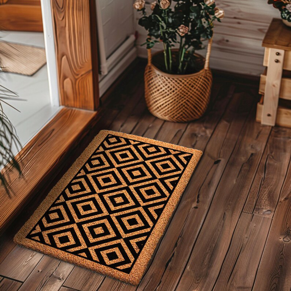 Mid Century Patterned Doormat  - Century Textile & Sewing Supply Reviews のレビューと価格
