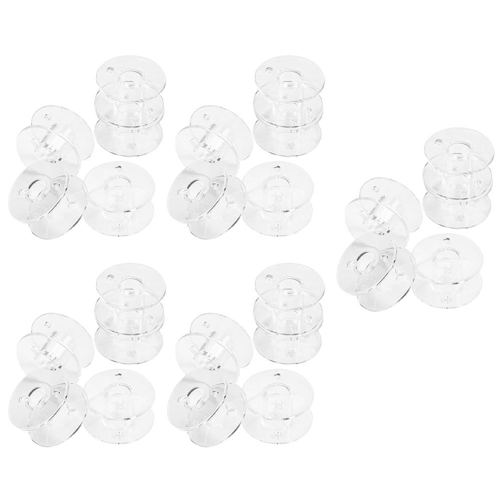 1Set Wear-Resistant Transparen - Thread Bobbins Empty のレビューと価格