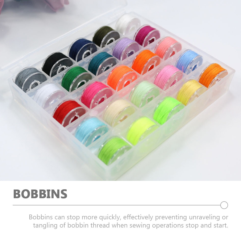 1Set Wear-Resistant Transparen - Thread Bobbins Empty のレビューと価格