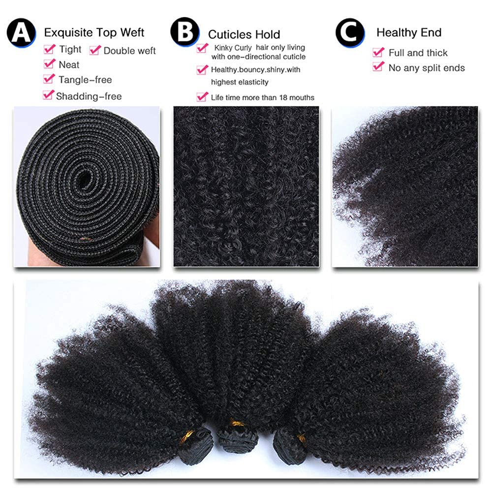 Afro Kinky Curly Bundles Mongo - Sewing Lab のレビューと価格