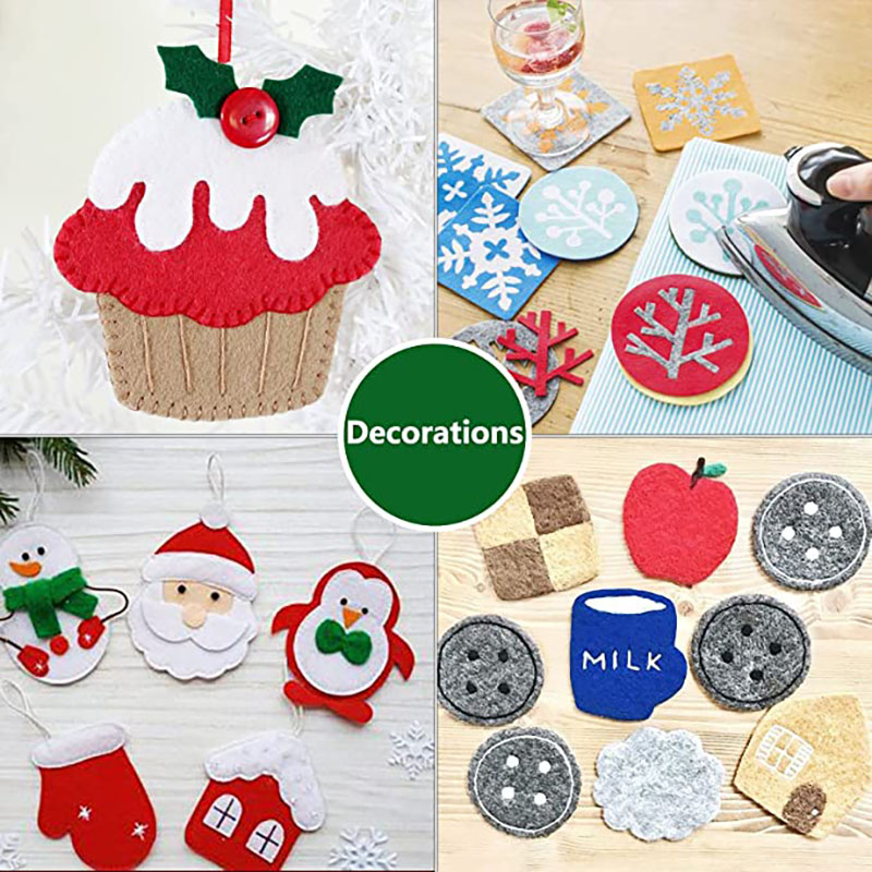 Felt Fabric  Non-Woven Felt Fa - Textile And Sewing Materials のレビューと価格