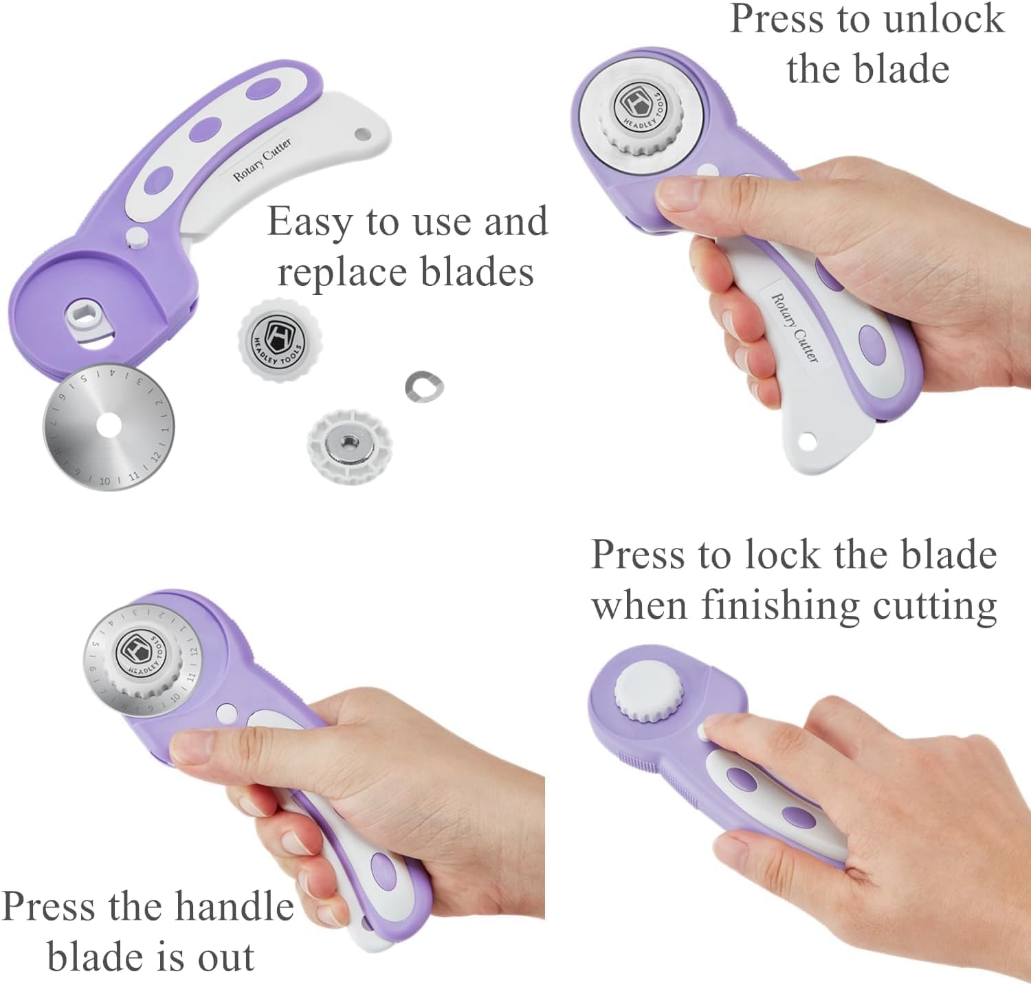 Headley Tools 39 Pcs Rotary Cu - Rotary Cutter Fabric のレビューと価格