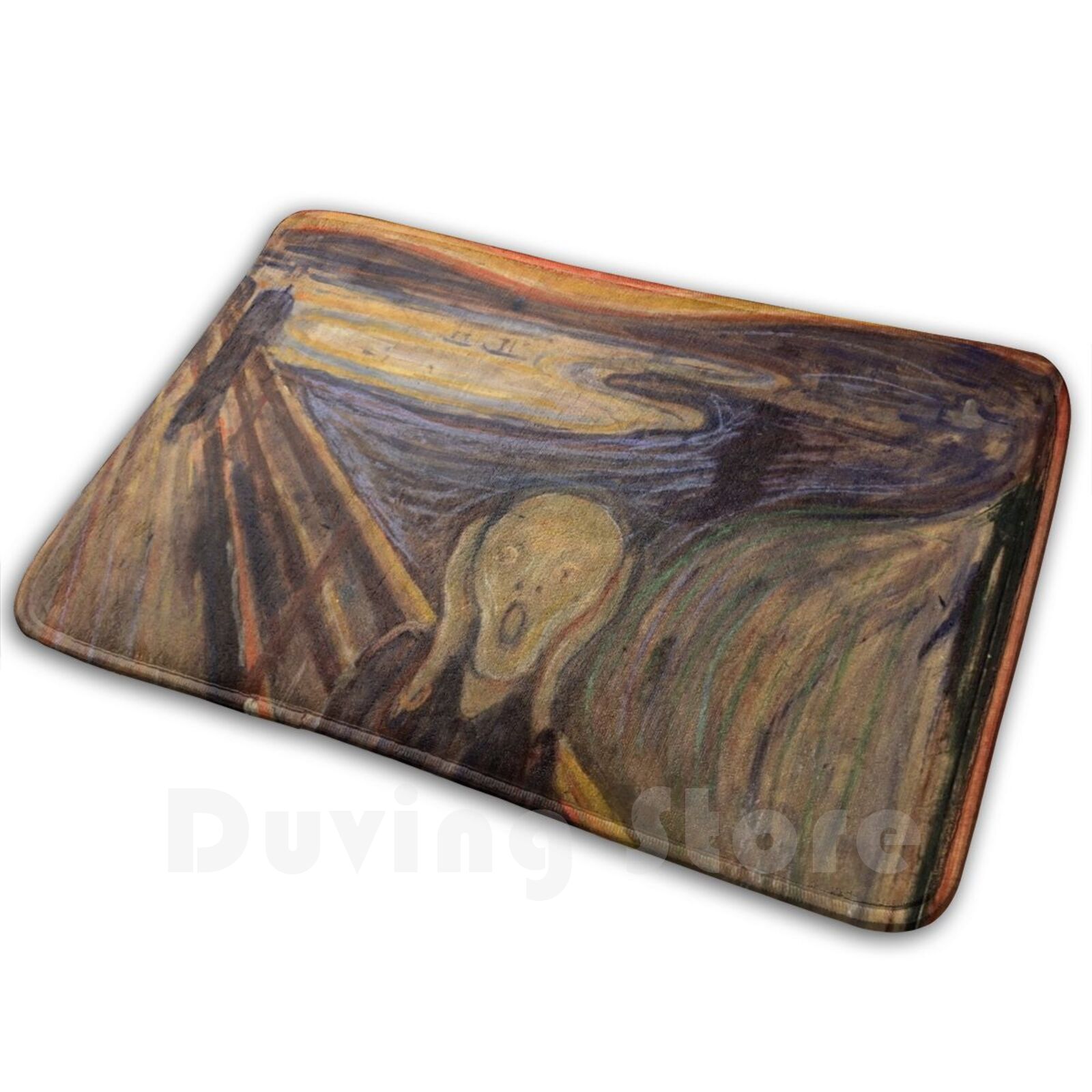 Munch's Scream Carpet Mat Rug  - Century Textile & Sewing Supply Reviews のレビューと価格