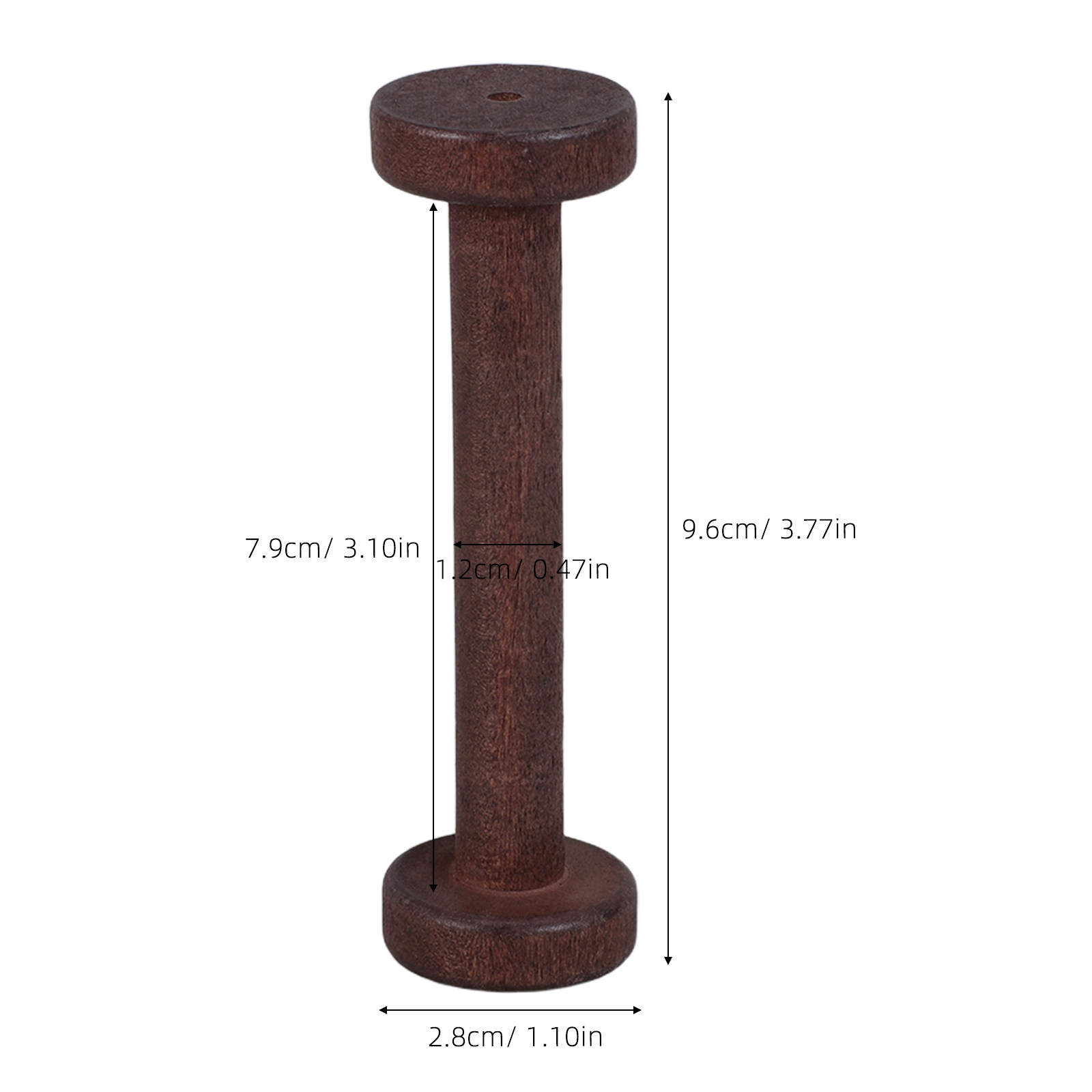 5Pcs Handpolished Wooden Spool - Thread Bobbins Empty のレビューと価格