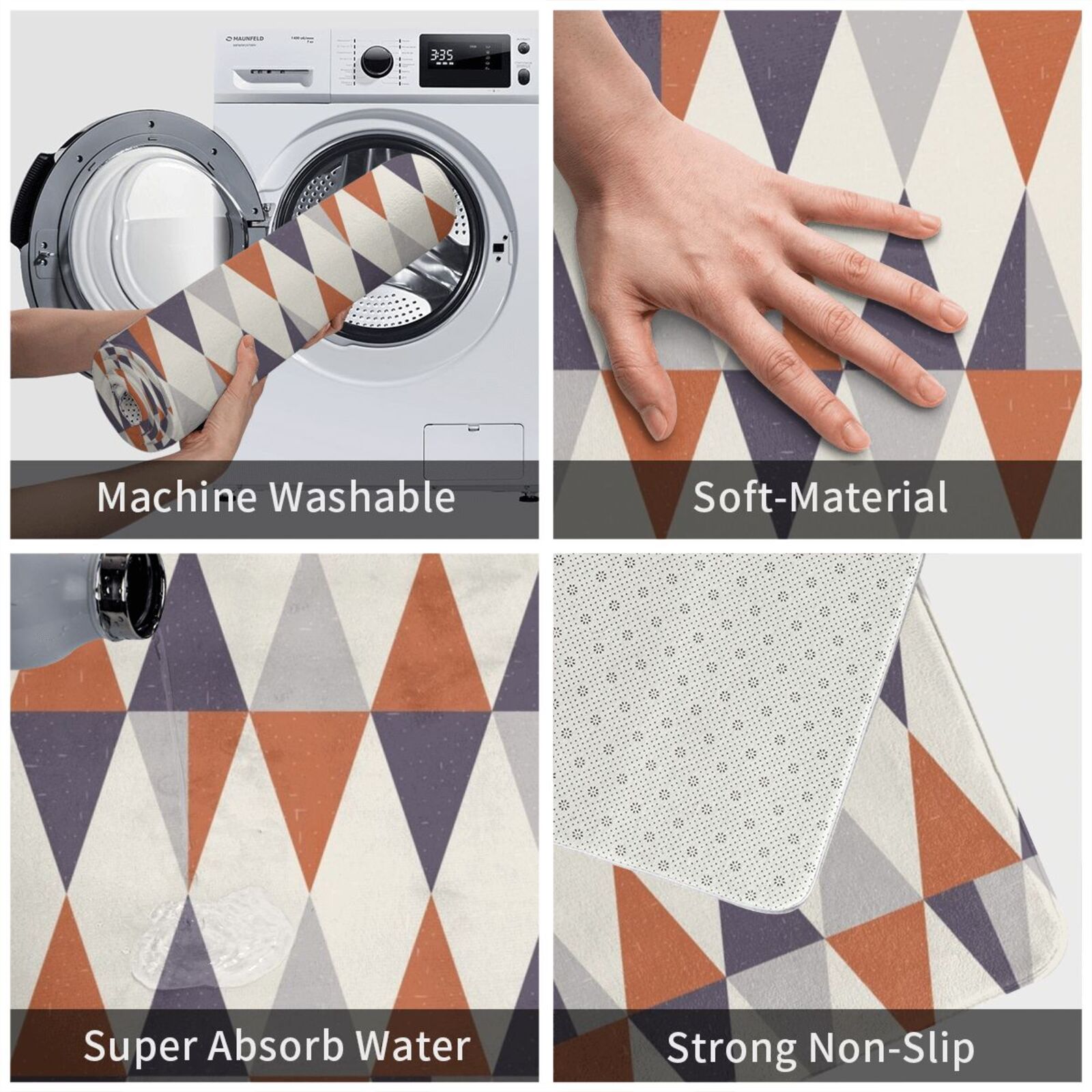 Mid Century Modern Carpet Mat  - Century Textile & Sewing Supply Reviews のレビューと価格