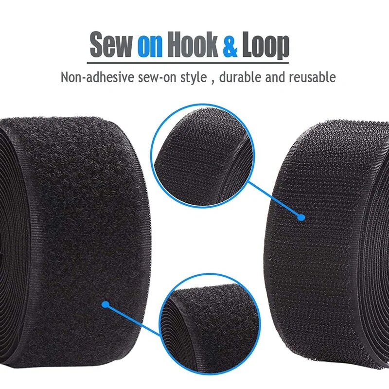 1/5Meter 50mm Wide Sew on Hook - Velcro Sew On のレビューと価格