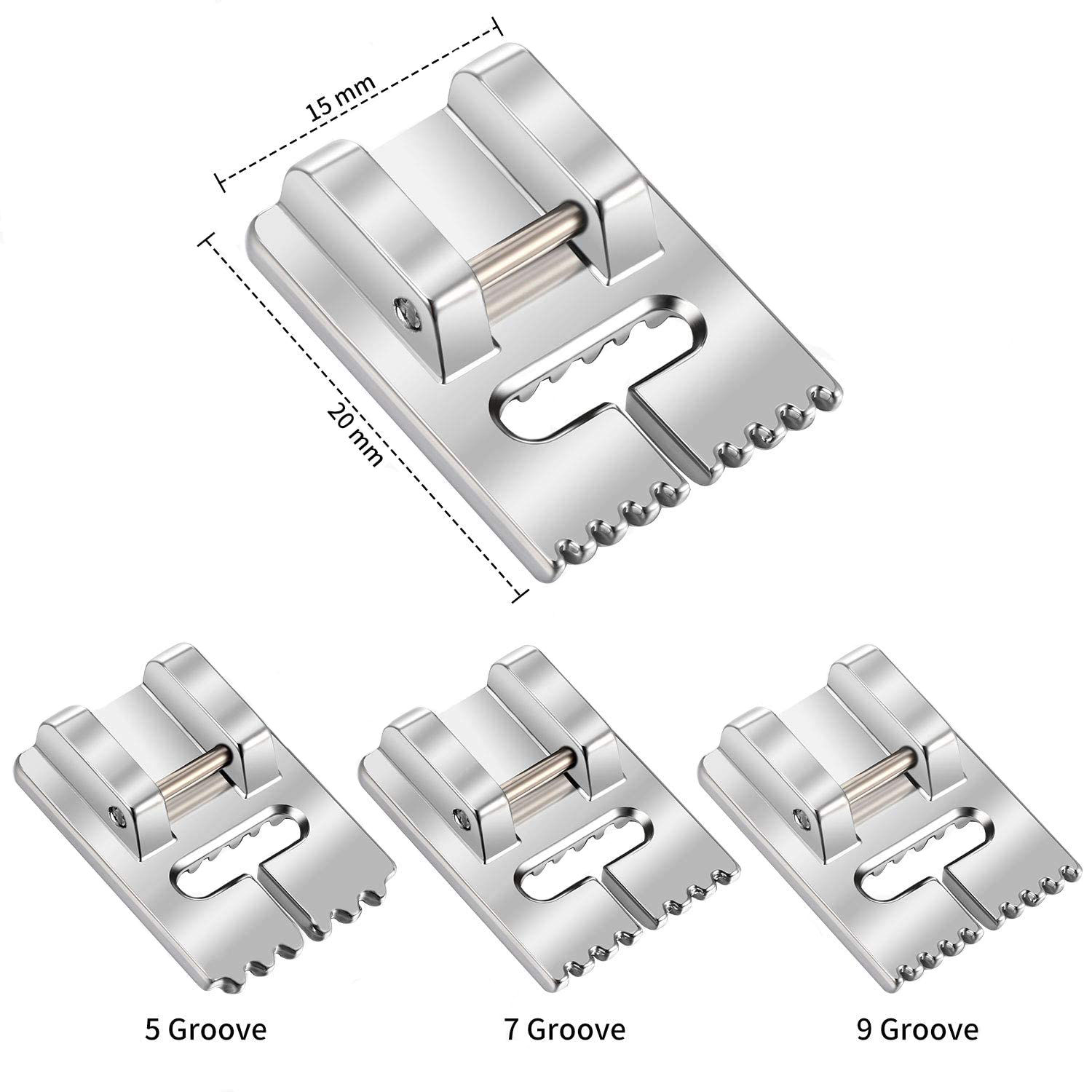 3 Sizes Sewing Machine Stretch - Twin Needle Stretch のレビューと価格