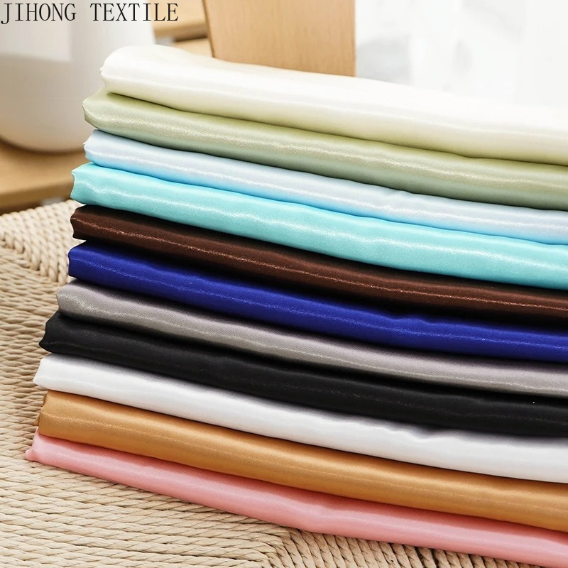 26 Colors Premium Satin Fabric - Textile And Sewing Materials のレビューと価格