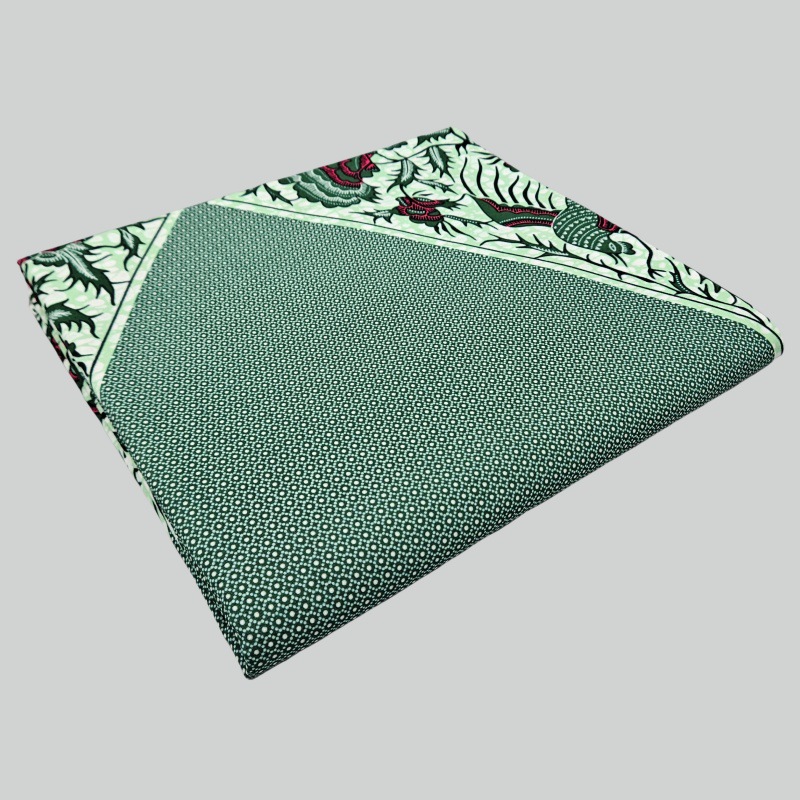 6Yards Long Printed Gray Green - Sewing Batik Fabric のレビューと価格