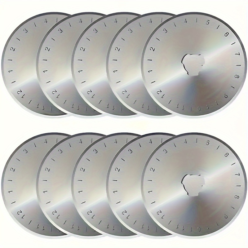 10PCS 45mm Rotary Cutter Blade - Rotary Cutter Fabric のレビューと価格