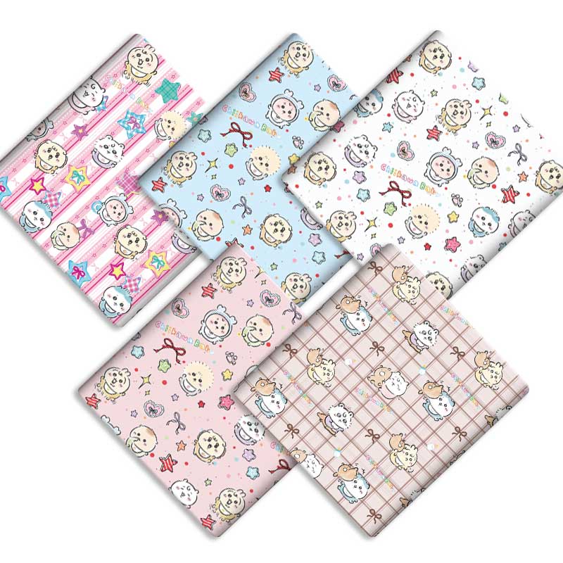 Cartoon Polyester fabric 140x5 - Sewing Textiles のレビューと価格