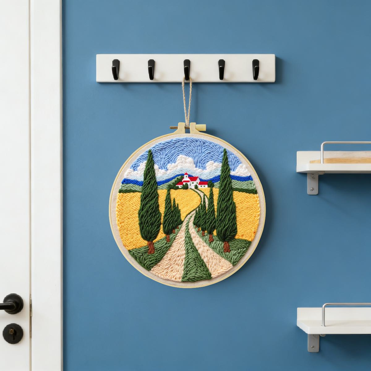 20X20CM/7.87inch field punch n - Is Sewing Textile Art のレビューと価格