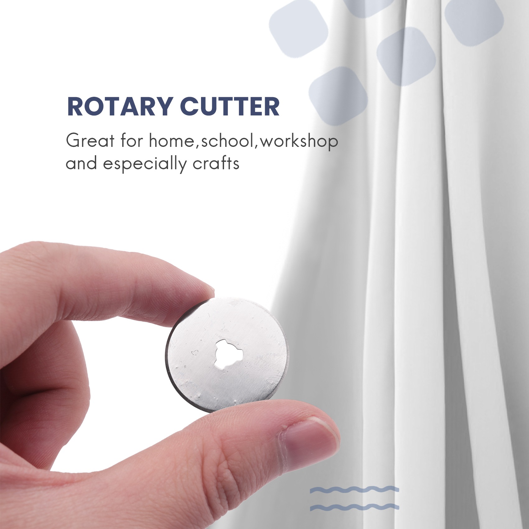 [NEW!A93G】 10Pcs Rotary Cutter - Rotary Cutter Fabric のレビューと価格