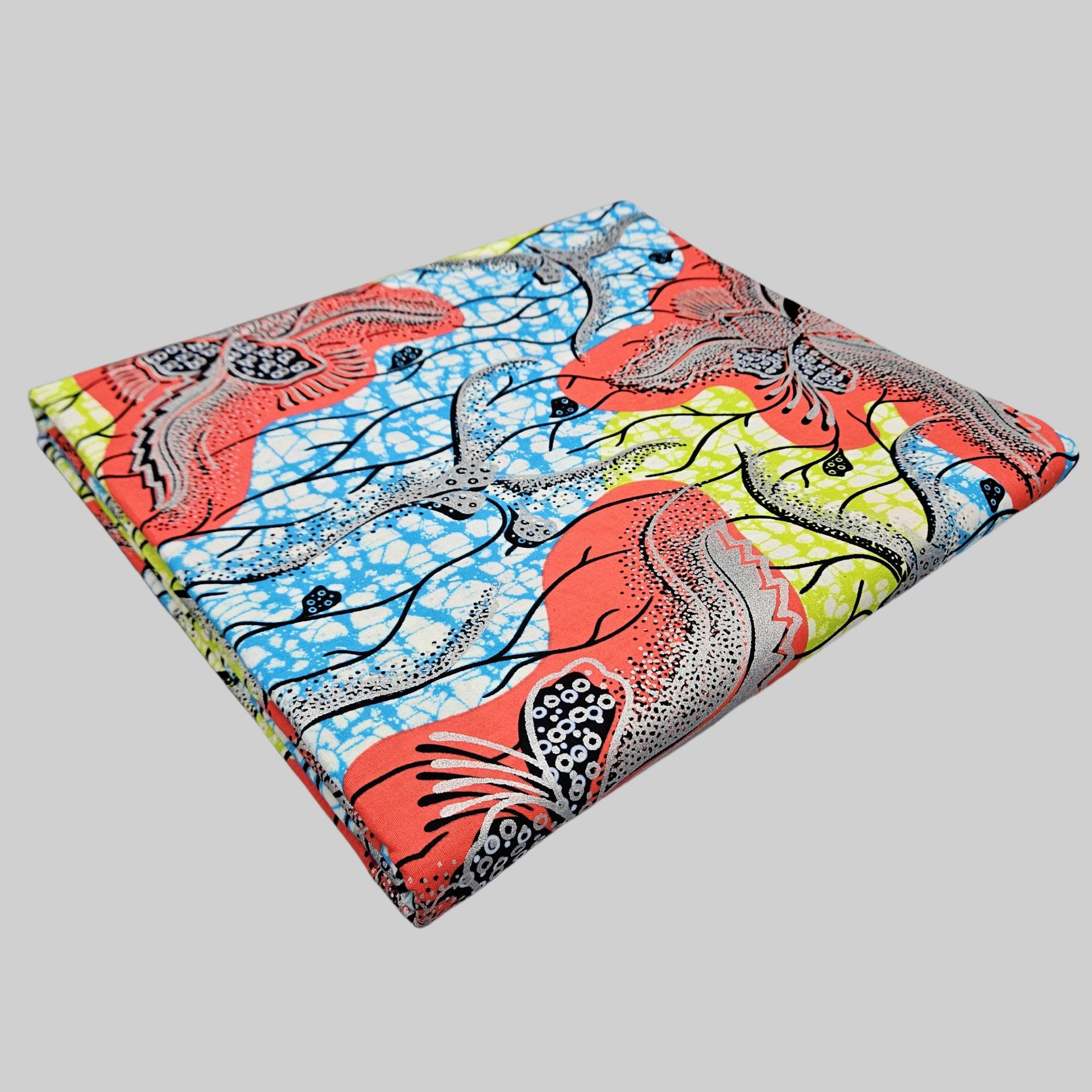 6Yards Long Printed Multicolor - Sewing Batik Fabric のレビューと価格