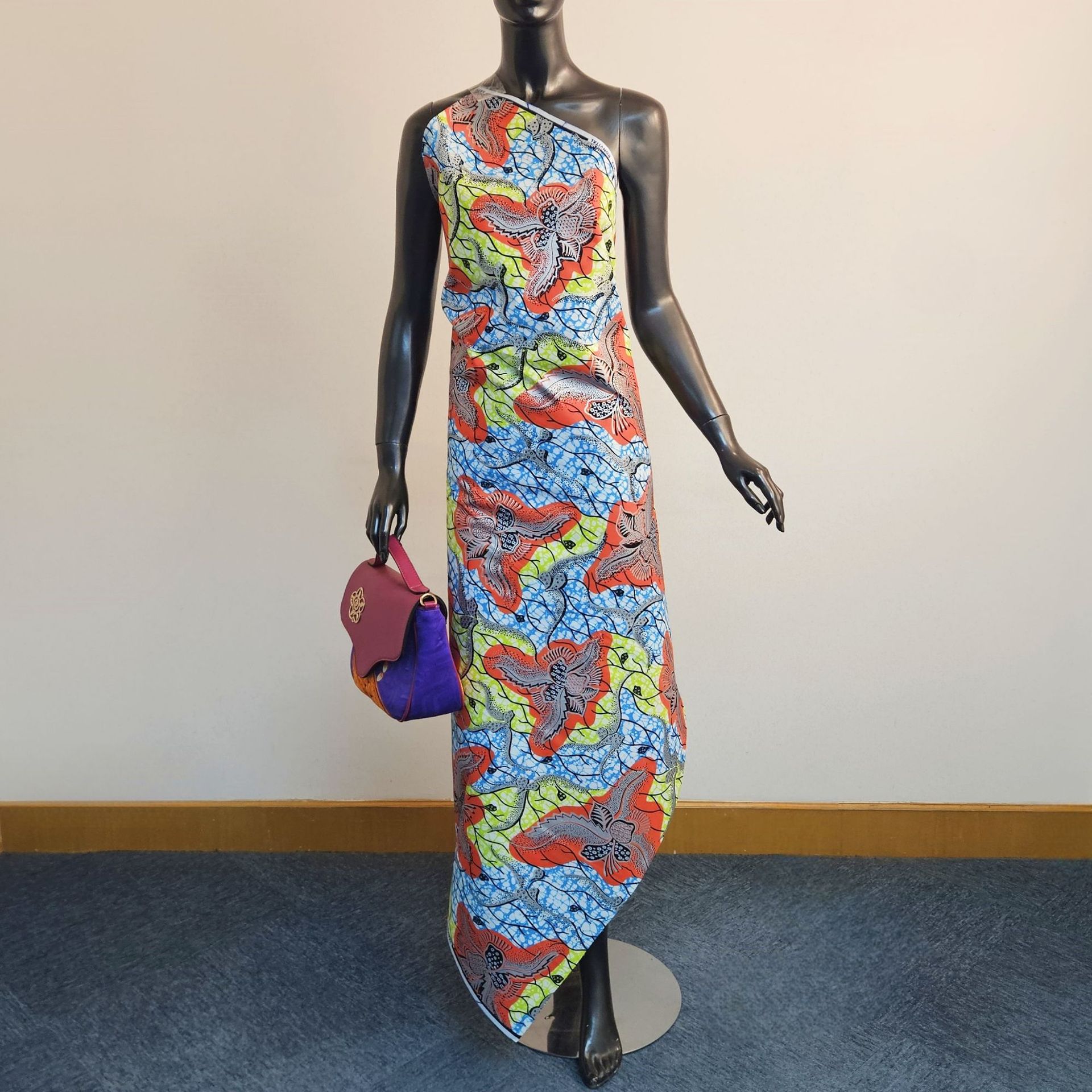 6Yards Long Printed Multicolor - Sewing Batik Fabric のレビューと価格