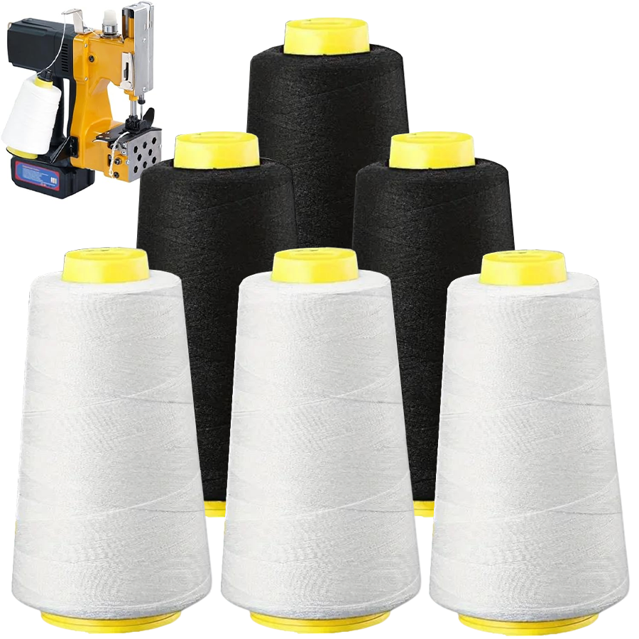 1-6Rolls 3000 Yard Each Serger - Serger Thread Cone のレビューと価格