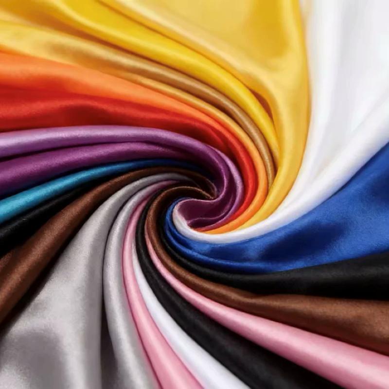 Multi-Color Soft Satin Fabric  - Textile And Sewing Materials のレビューと価格