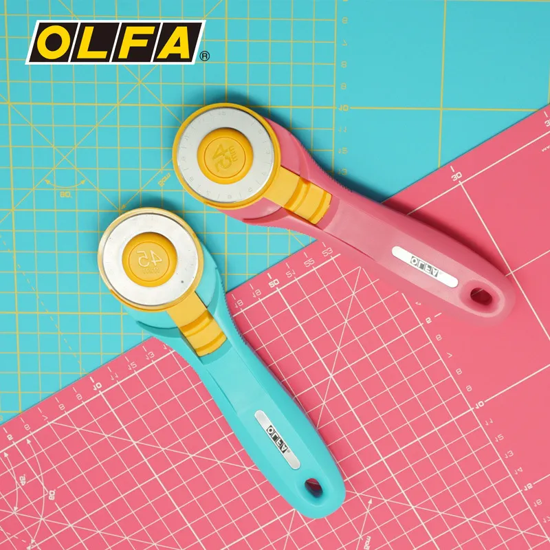 Olfa RTY-2/C 45mm Rotary Pinkl - Rotary Cutter Fabric のレビューと価格