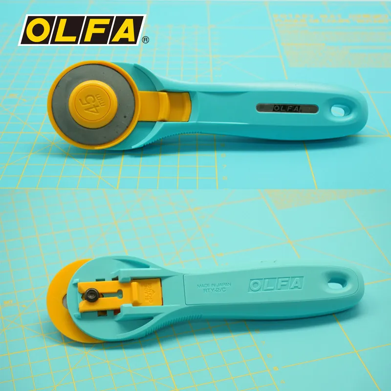 Olfa RTY-2/C 45mm Rotary Pinkl - Rotary Cutter Fabric のレビューと価格