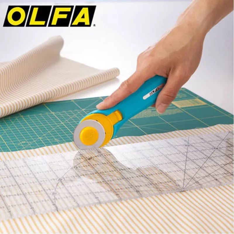Olfa RTY-2/C 45mm Rotary Pinkl - Rotary Cutter Fabric のレビューと価格