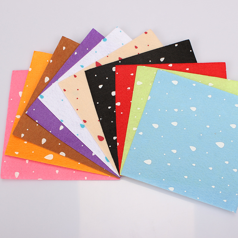 10 PCS 15x15cm 5.9x5.9in Felt  - Textile And Sewing Materials のレビューと価格