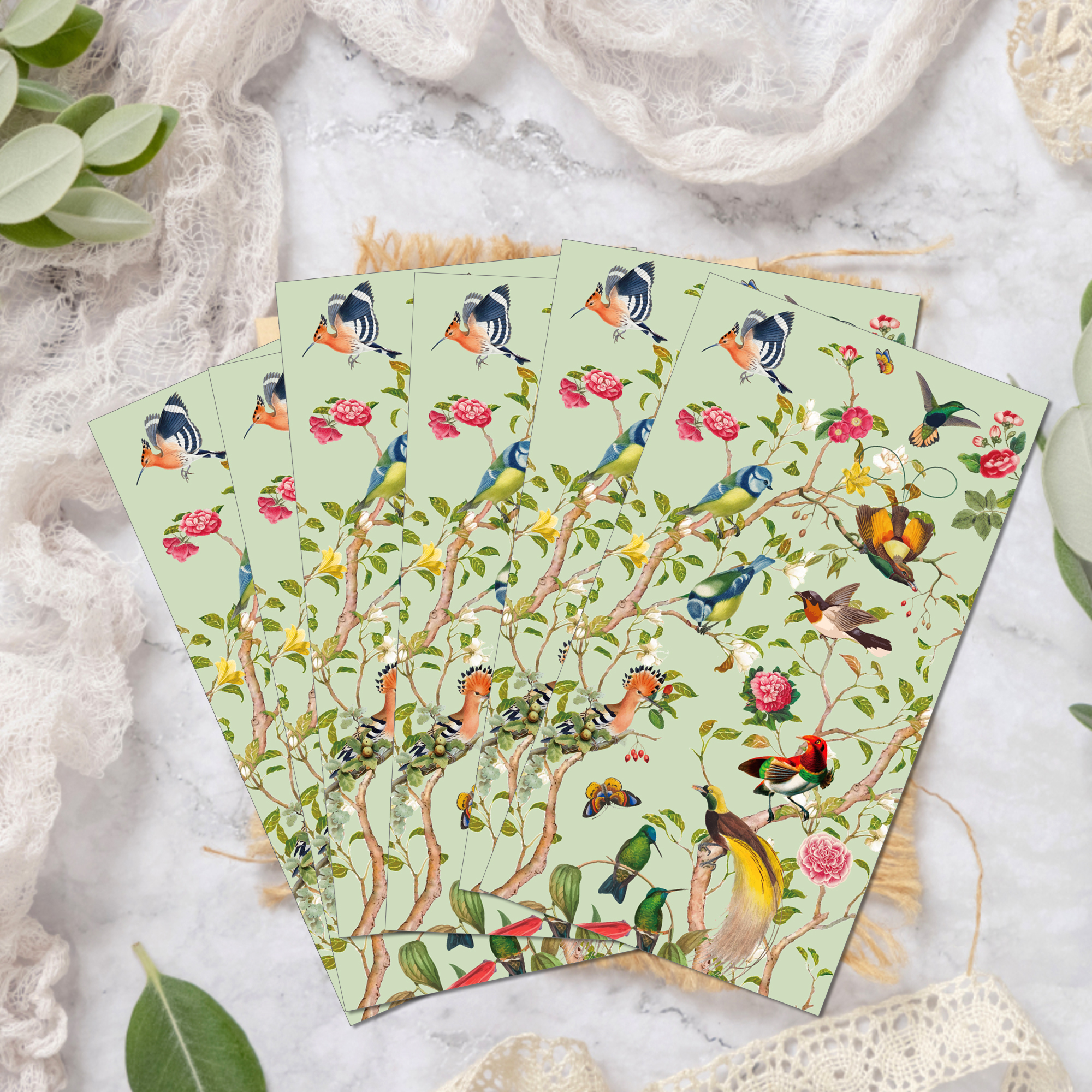Vintage Paper Napkins Wedding  - Pattern Tissue Paper のレビューと価格
