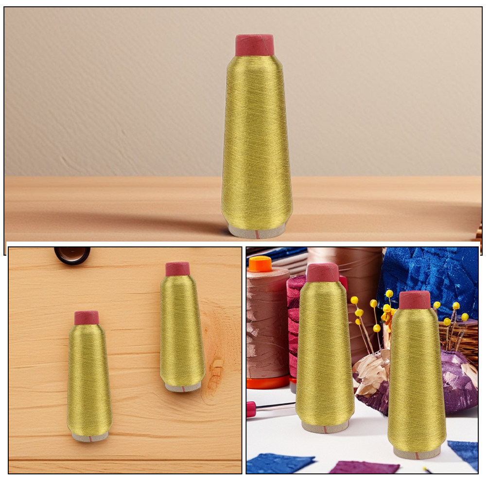 2 Rolls Premium Golden Metalli - Sewing Roll のレビューと価格