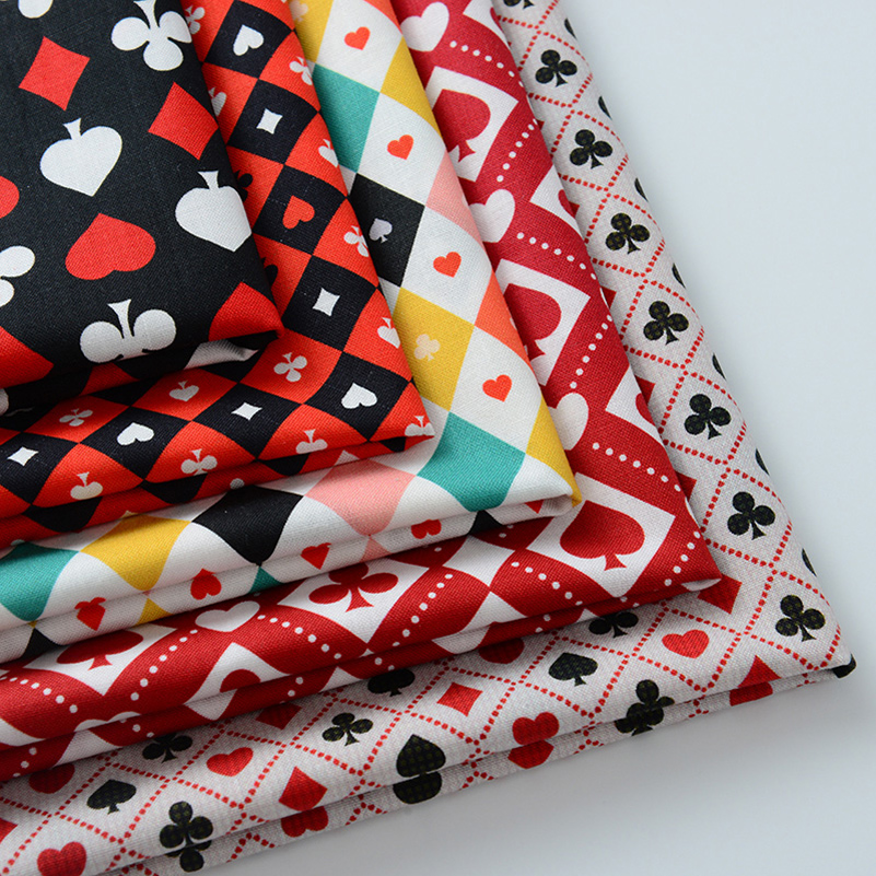 Ins Poker Element Cotton Digit - Sewing Textiles のレビューと価格