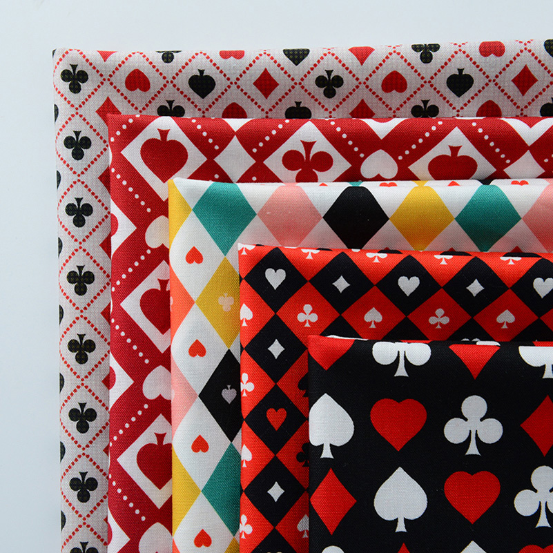 Ins Poker Element Cotton Digit - Sewing Textiles のレビューと価格
